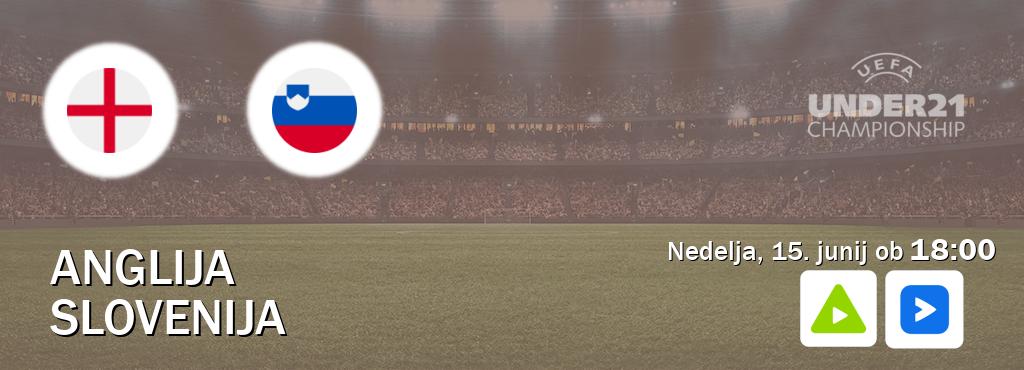 Prenos tekme med Anglija U21 in Slovenija U21 v živo na Kanal A in Voyo (nedelja, 15. junij ob 18:00 uri). Prenos tekme med Anglija U21 in Slovenija U21 v živo na Kanal A in Voyo (nedelja, 15. junij ob 18:00 uri).