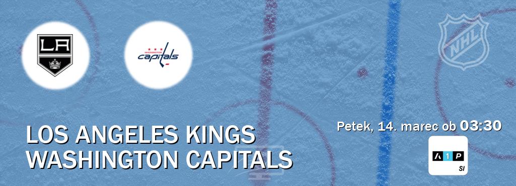 Ne zamudi prenosa tekme Los Angeles Kings - Washington Capitals v živo na Arena Sport Premium.