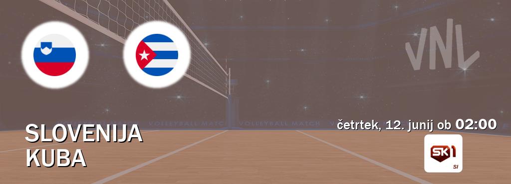 Ne zamudi prenosa tekme Slovenija - Kuba v živo na Sportklub 1.
